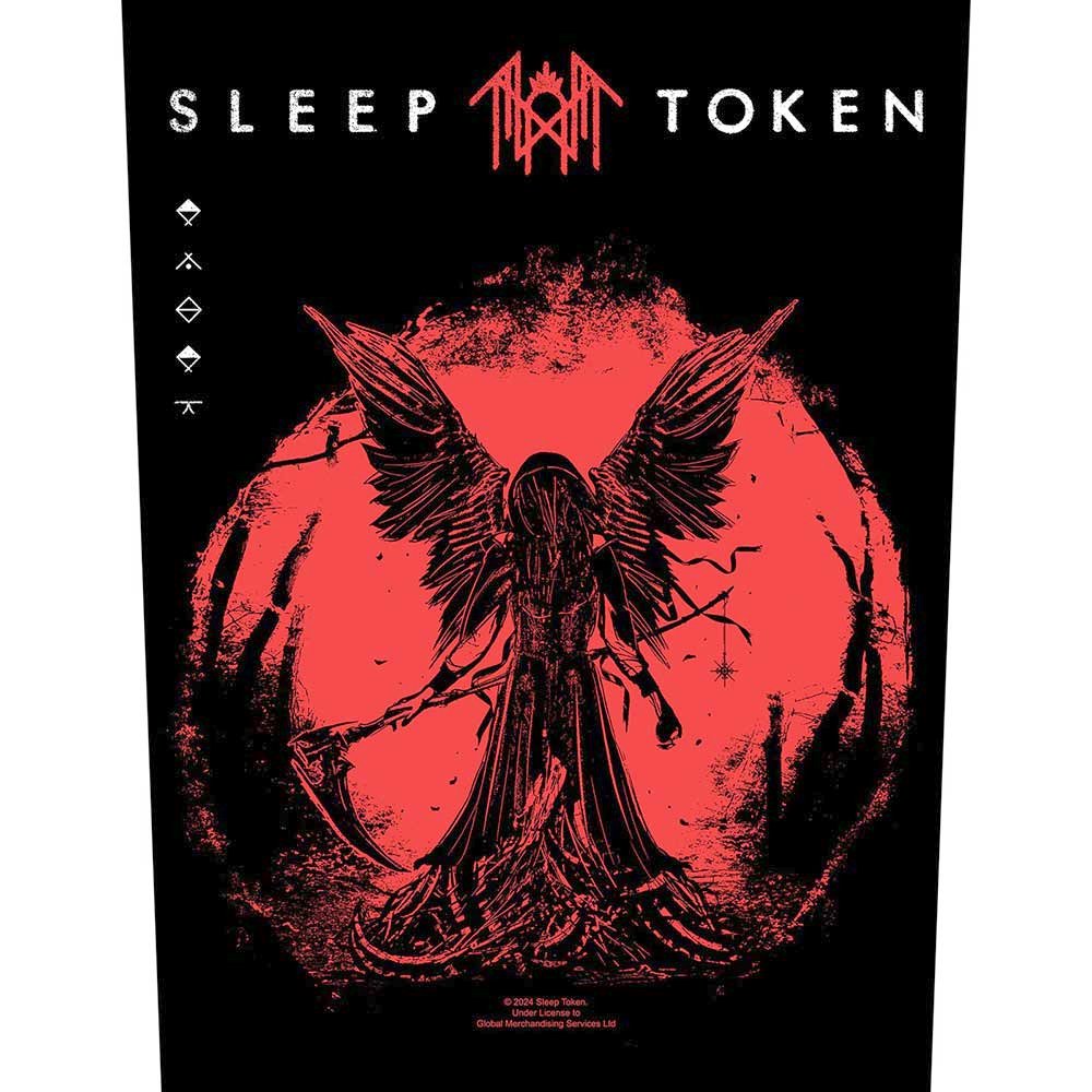 Sleep Token - Take Me Back To Eden Rugpatch - Zwart